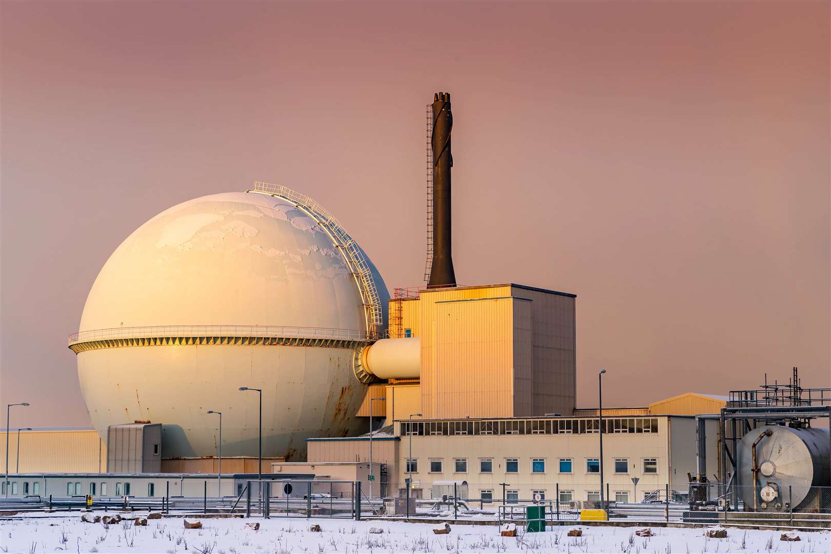 A view of the Dounreay site from January this year. Picture: DSRL / NDA