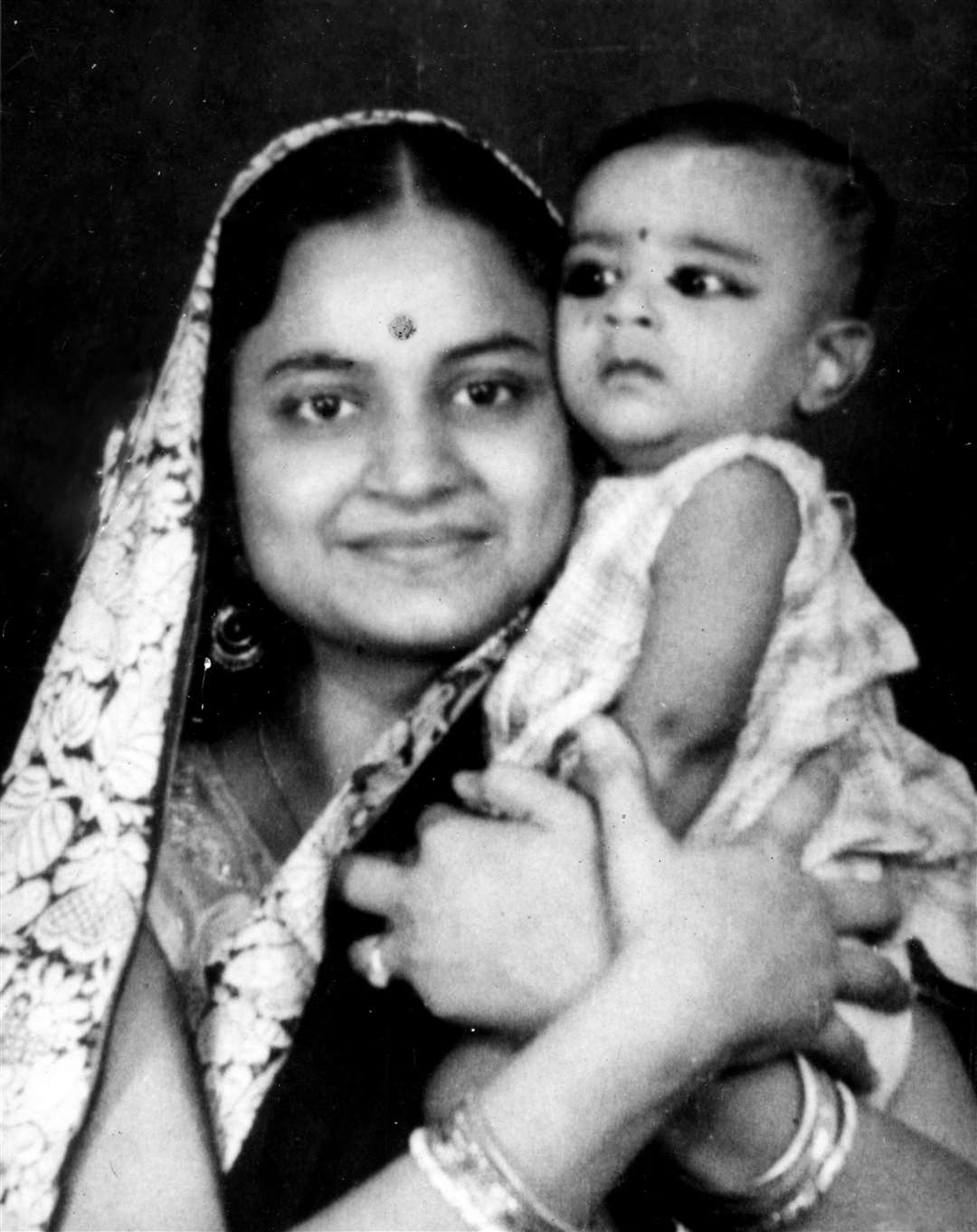 A young Pradip Datta with his mother, Anima, one of the many photos featured in Snapshots of a Caithness Surgeon's Life.