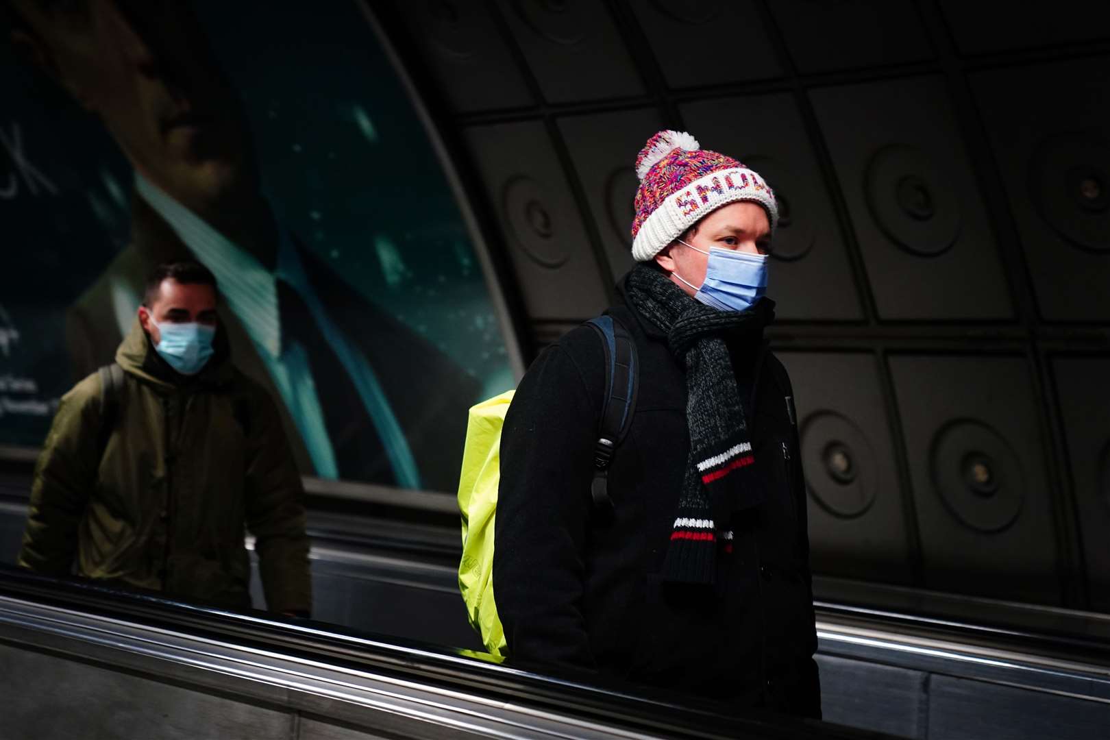 Masks must be worn on public transport (Victoria Jones/PA)