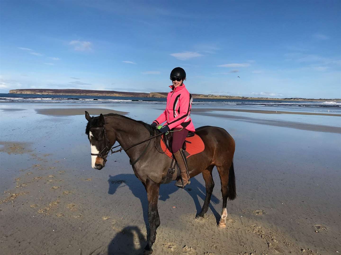 Local rider Lesley Forrest is among those thankful that the council took prompt action to correct the sign. She said: "It is a great relief that horse riders will still have access to the beach."
