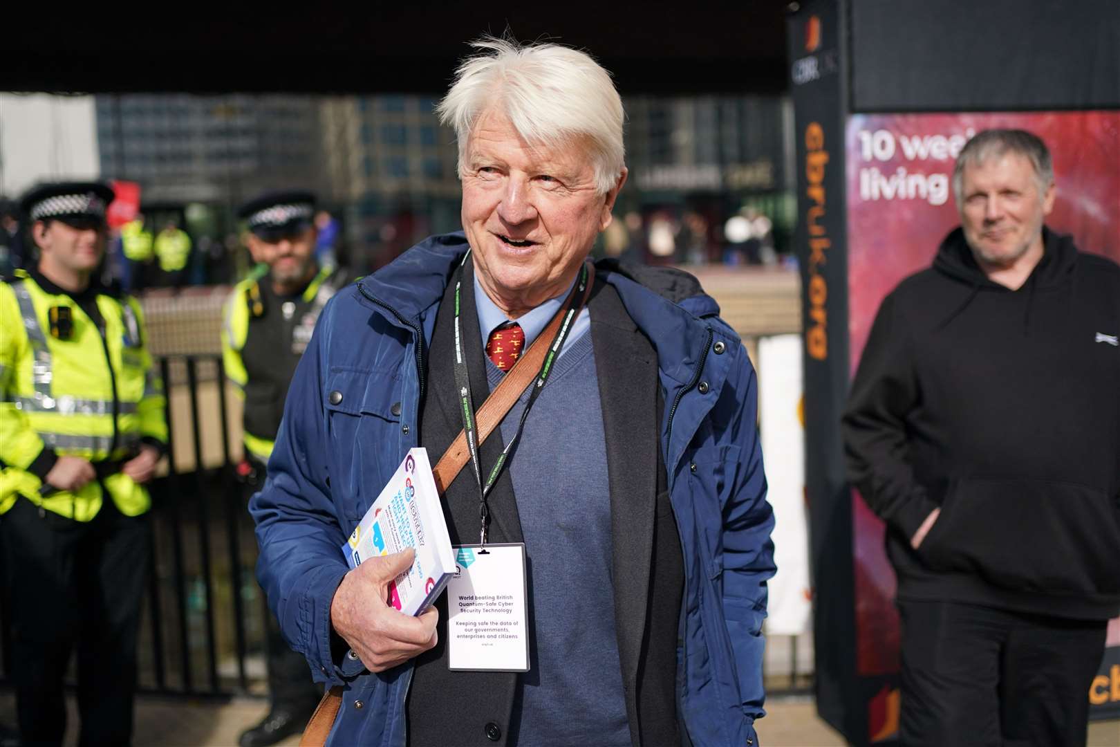 Stanley Johnson and millionaire Sam Blyth are said to be friends, as well as being cousins (Jacob King/PA)