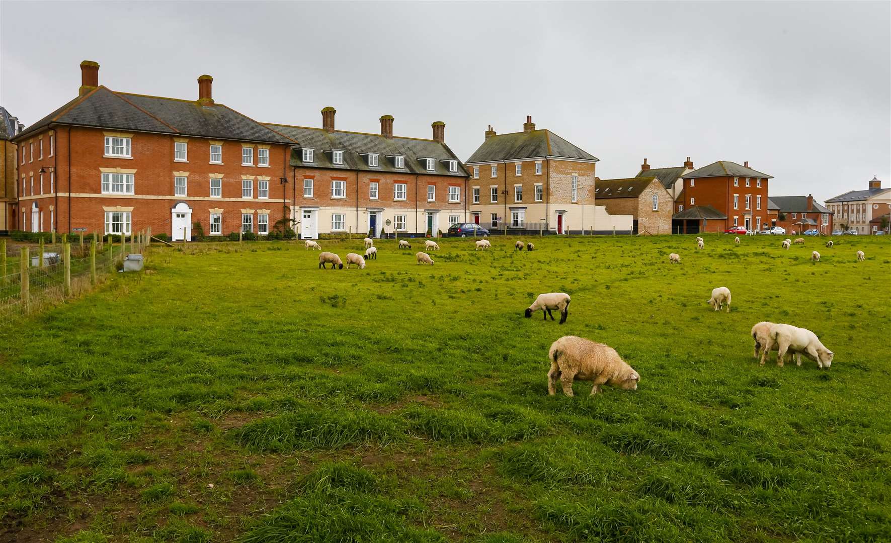 Poundbury in Dorset, which celebrates its 30th anniversary this year, has been named as one of the best places to live in the UK (Chris Ison/PA)