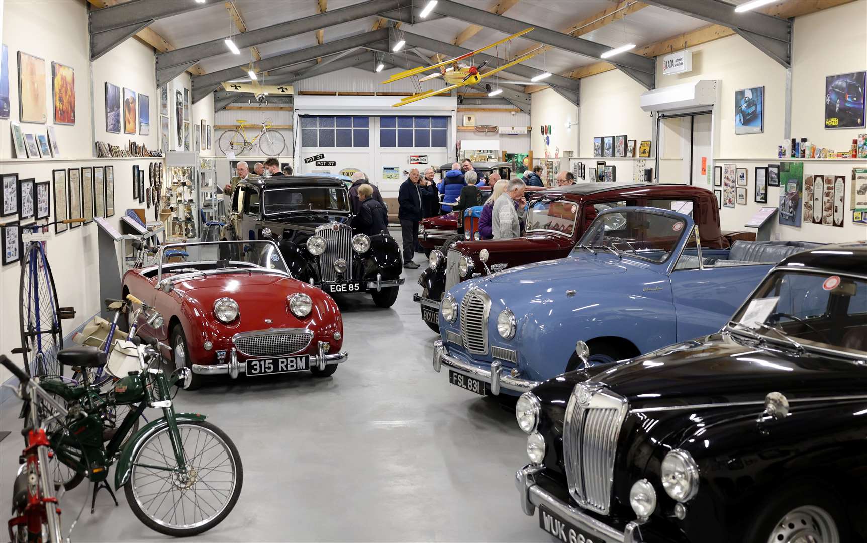 Preview evening at Halkirk Heritage and Vintage Motor Centre. Picture: James Gunn