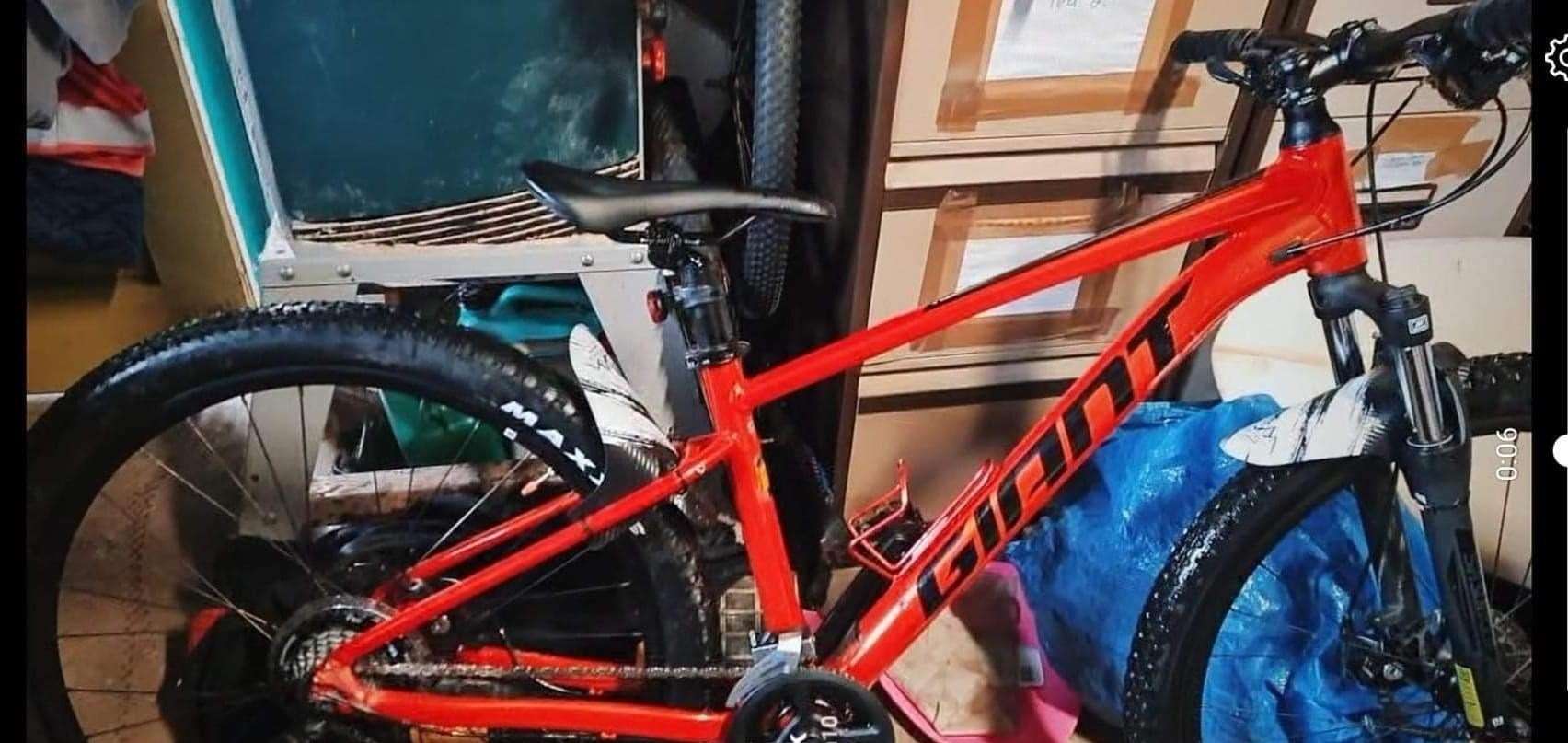 Police want to know the whereabouts of the mountain bike.