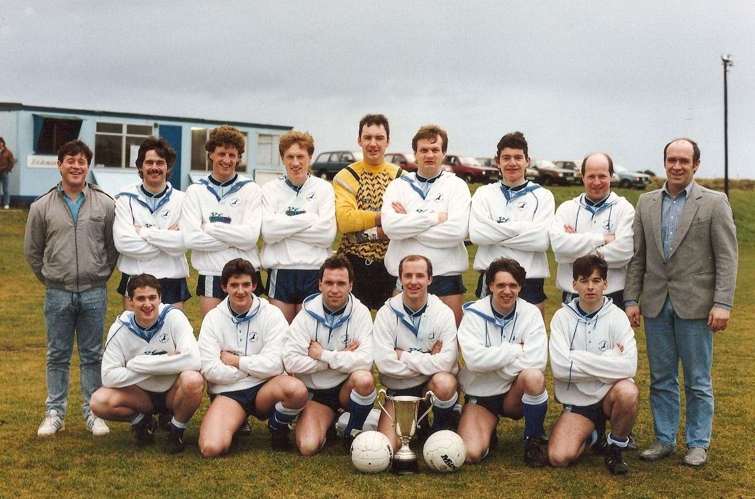 Balintore football club enjoyed a number of cup successes during the 1980s. Photo: James Oliver