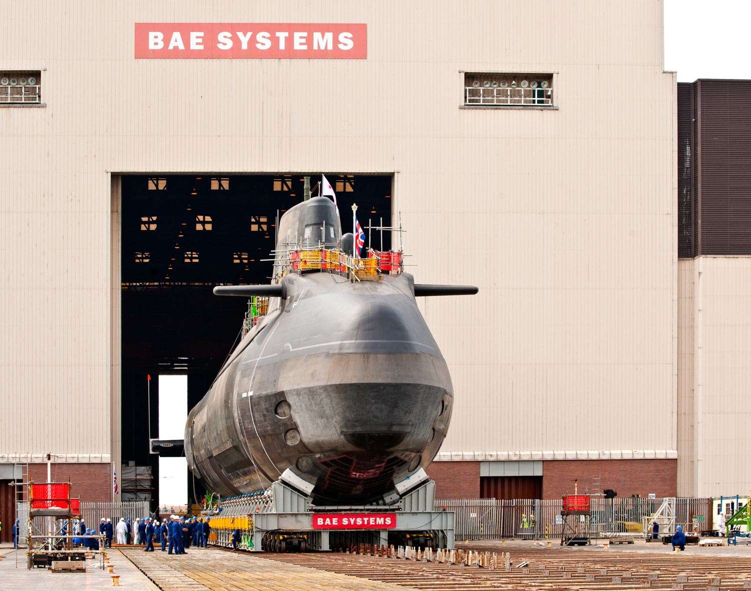 Astute class submarine Artful, designed and built by BAE Systems (Mike Vallance/BAE Systems)