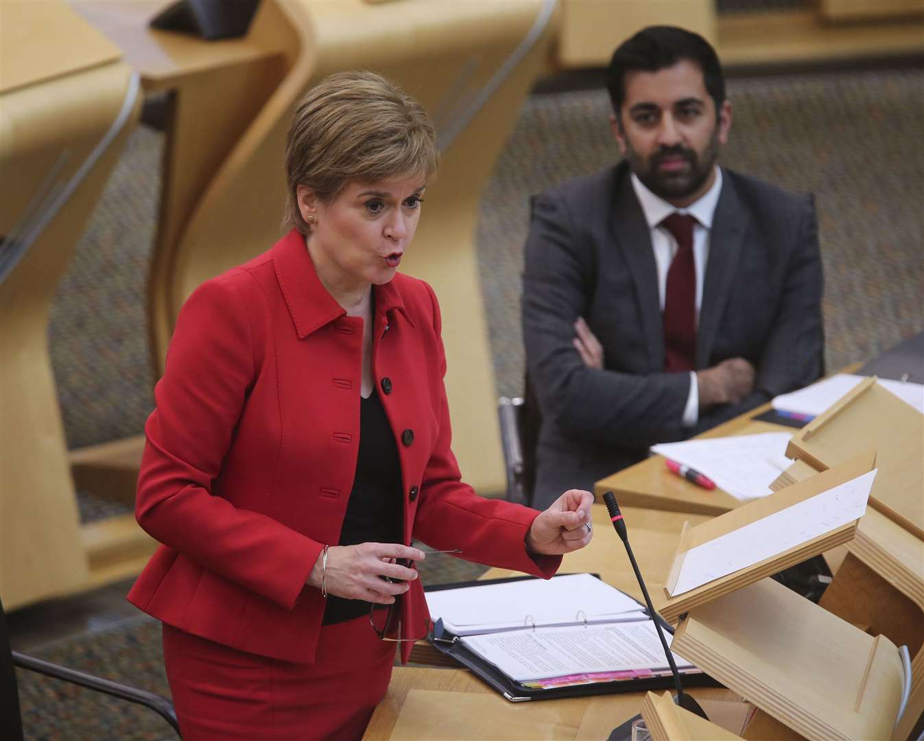 First Minister Nicola Sturgeon has said the offer is the ‘best and final’ one (Fraser Bremner/PA)