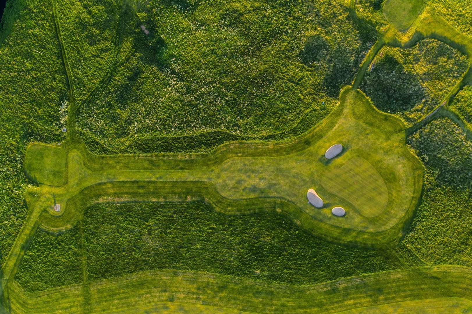 Reay Golf Club is hoping to include hole-by-hole flyovers on its website. Picture: Craig Macintosh / Highland Drones