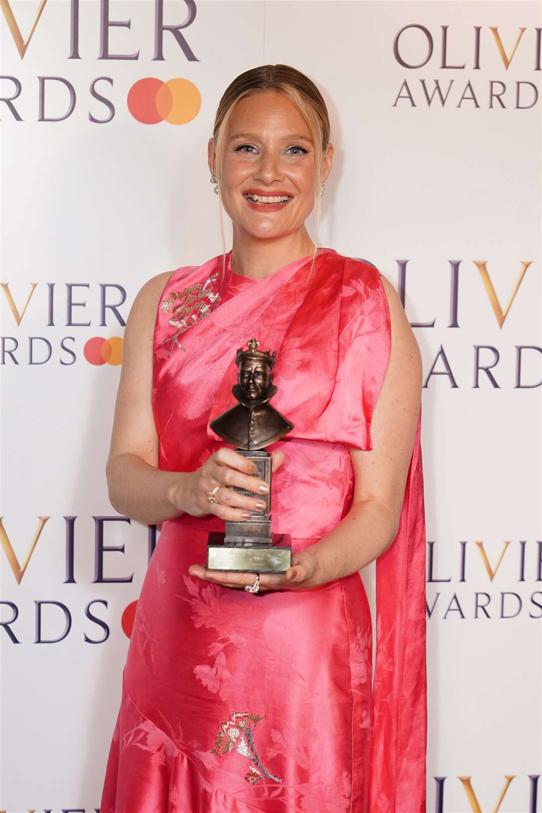 Romola Garai won best actress in a supporting role (Ian West/PA)