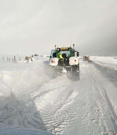 The A9 in the Berriedale area today. Picture: BEAR NW Trunk Roads / X