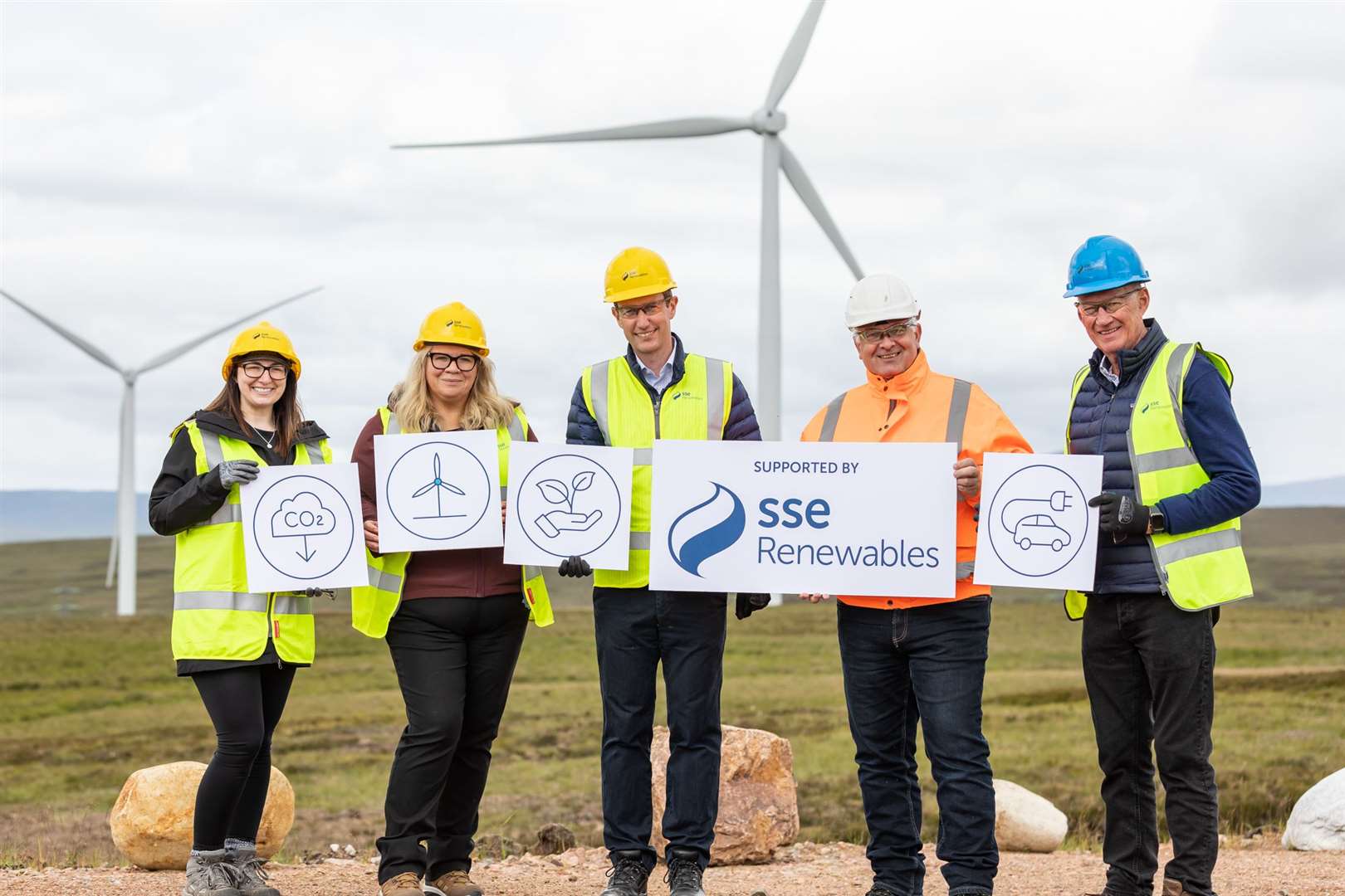 SSE Renewables, Highland Sustainable Development Fund. Gordonbush Wind Farm.
