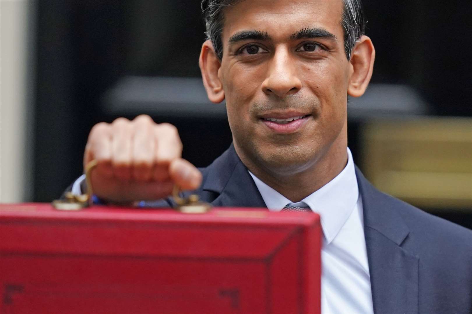 Rishi Sunak said every Whitehall department will receive a “real terms rise in overall spending” (Jacob King/PA)