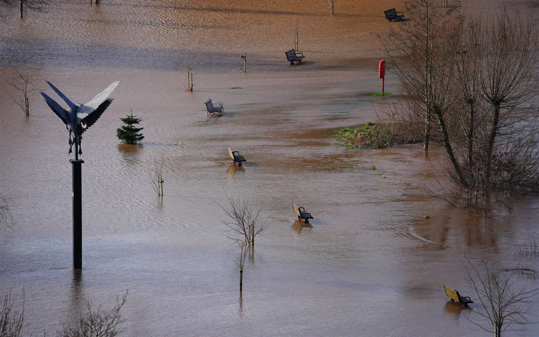 Flooding has affected regions across the country (Ben Birchall/PA)