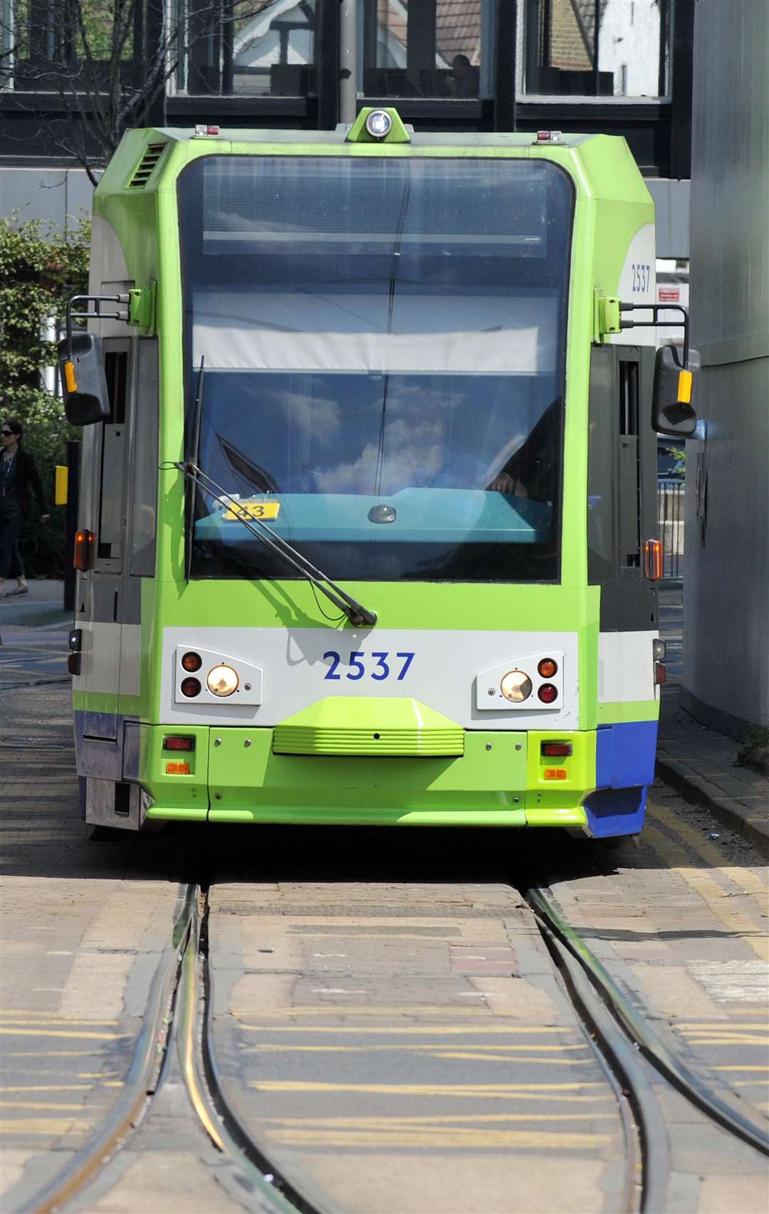 A Tramlink tram (Nicholas T Ansell/PA)