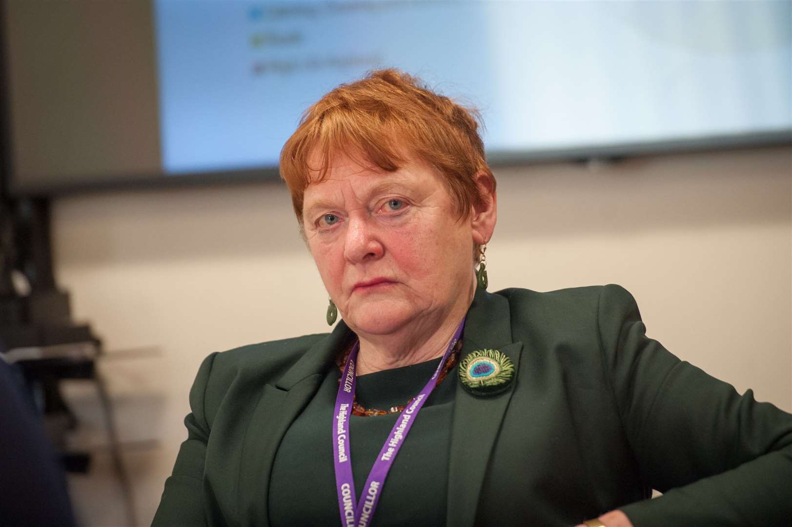 Council leader Margaret Davidson Picture: Callum Mackay