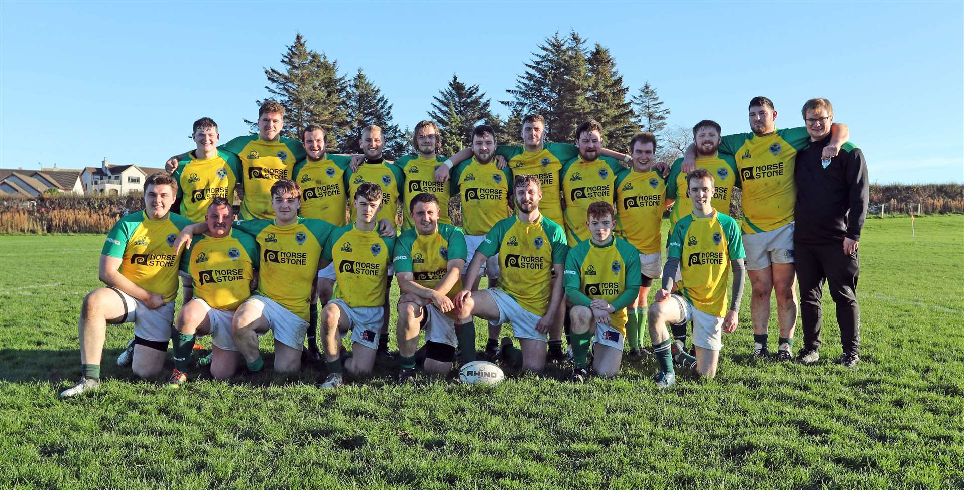 The Caithness 2nd XV squad who defeated Inverness Craig Dunain at Millbank in Caley North 3. Picture: James Gunn