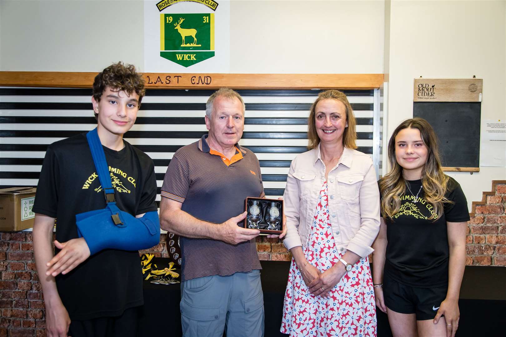 From left: Nebi Senguler, Chester Henry, Joan Henry and Joanna Gunn. Picture: Alan Taylor