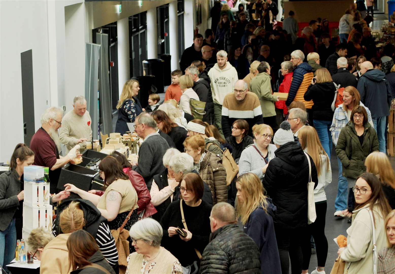 Last year's Taste North food and drink festival in Wick attracted a record turnout of more than 1700. Picture: Alan Hendry