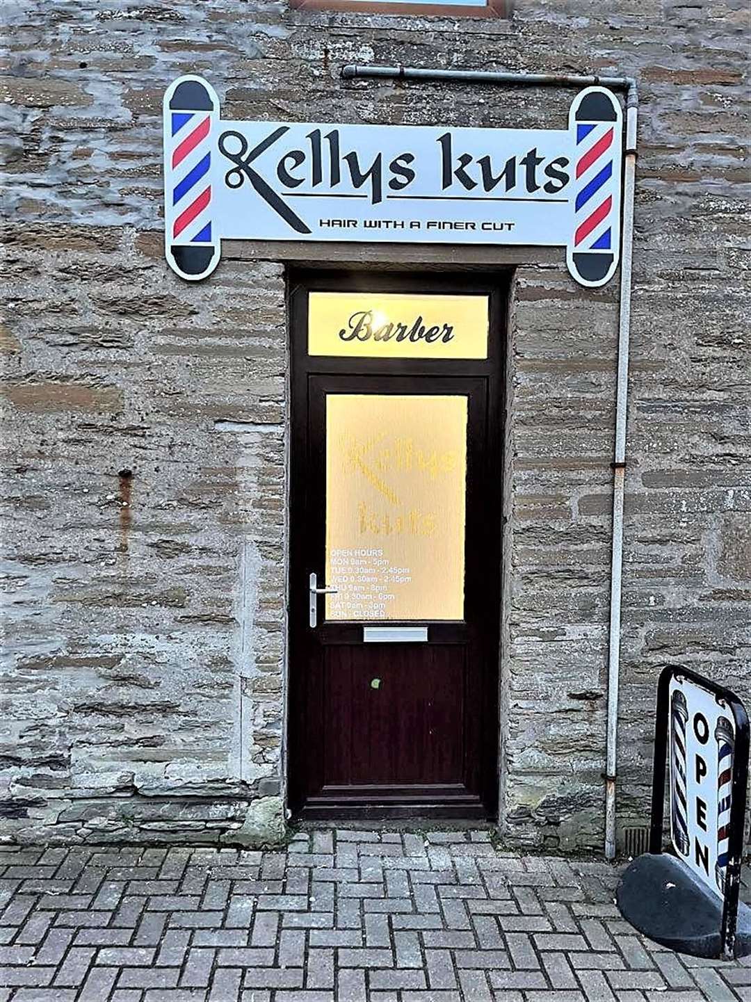 Kelly's Kuts on Sinclair Street in Thurso.