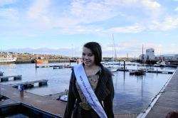 Student Elly McPhee says she wants to enjoy the experience of the Miss Teen Galaxy Scotland pageant.