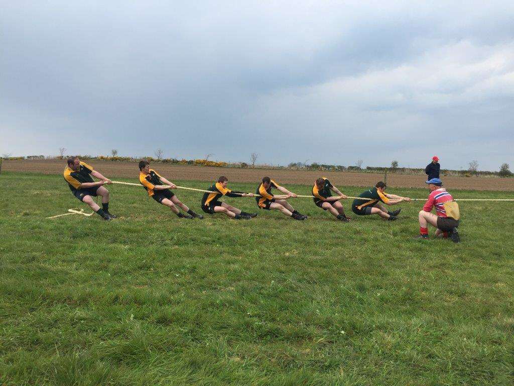 Caithness Tug O'War team in training. Photos: Nicolle Cameron