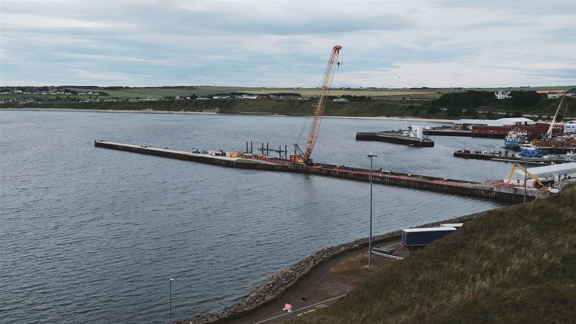 Caithness Transport Forum heard about the £18.5 million redevelopment of Scrabster's St Ola Pier. Picture: Ian Cameron