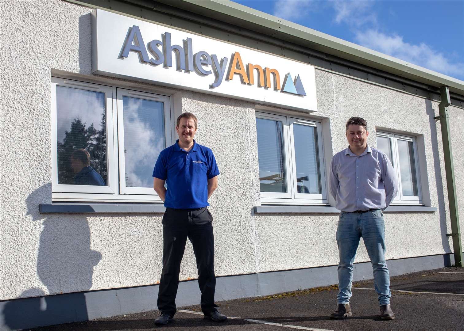 Production director Ross MacKinnon (left) and managing director Gavin Bremner. Picture: Gordon Mackay