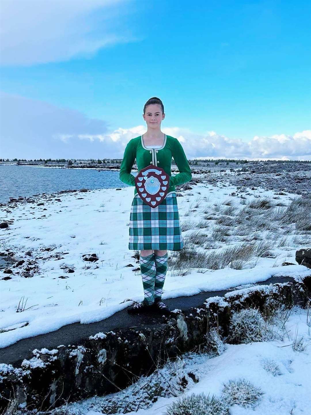 Highland dancer Saphie Mackay (14), of Lower Larel, Halkirk.