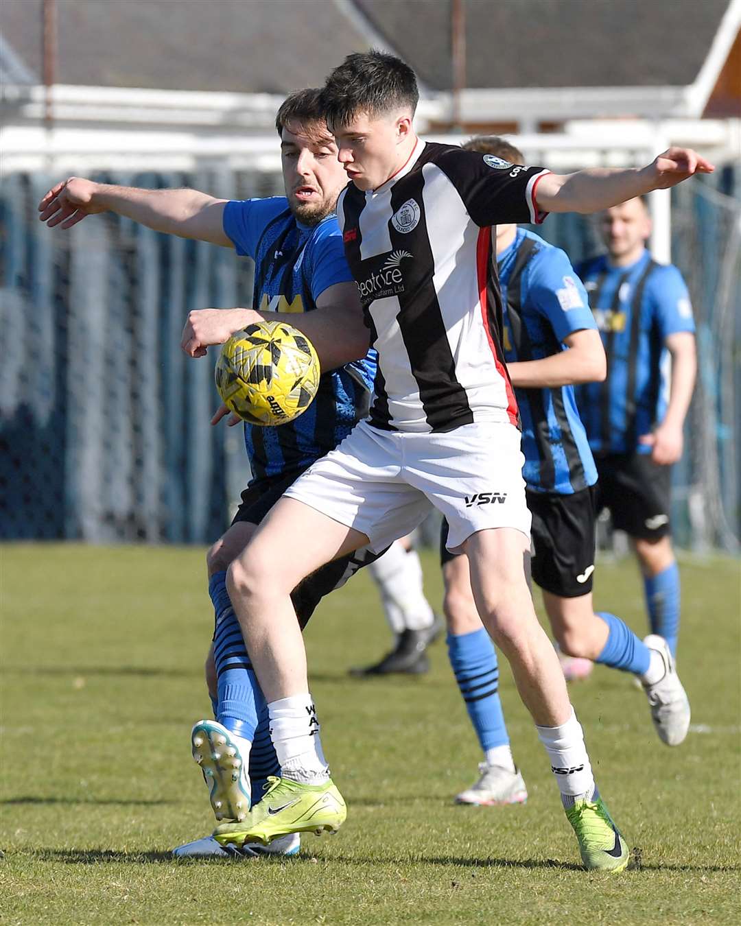 George Ewing became a regular for Wick Academy during the 2024/25 Highland League season. Picture: Mel Roger