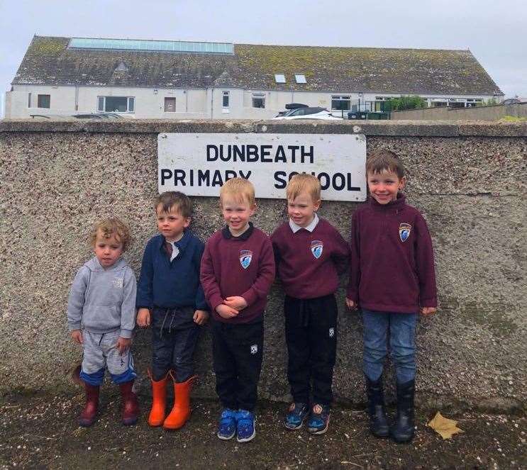 Dunbeath nursery is in the local primary school