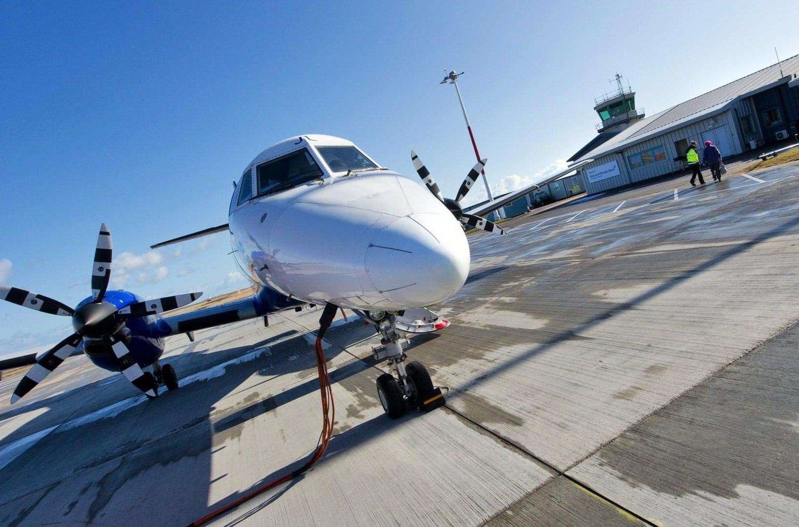The air link between Wick and Aberdeen was reinstated in April 2022.