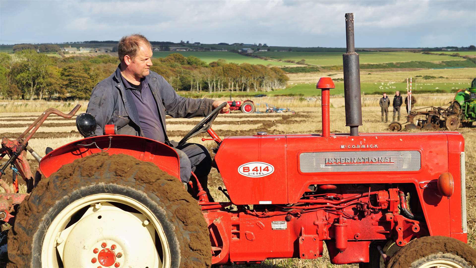 Caithness Vintage Tractor and Machinery Club's annual ploughing match was held at Stirkoke Mains farm on Saturday. Picture: DGS
