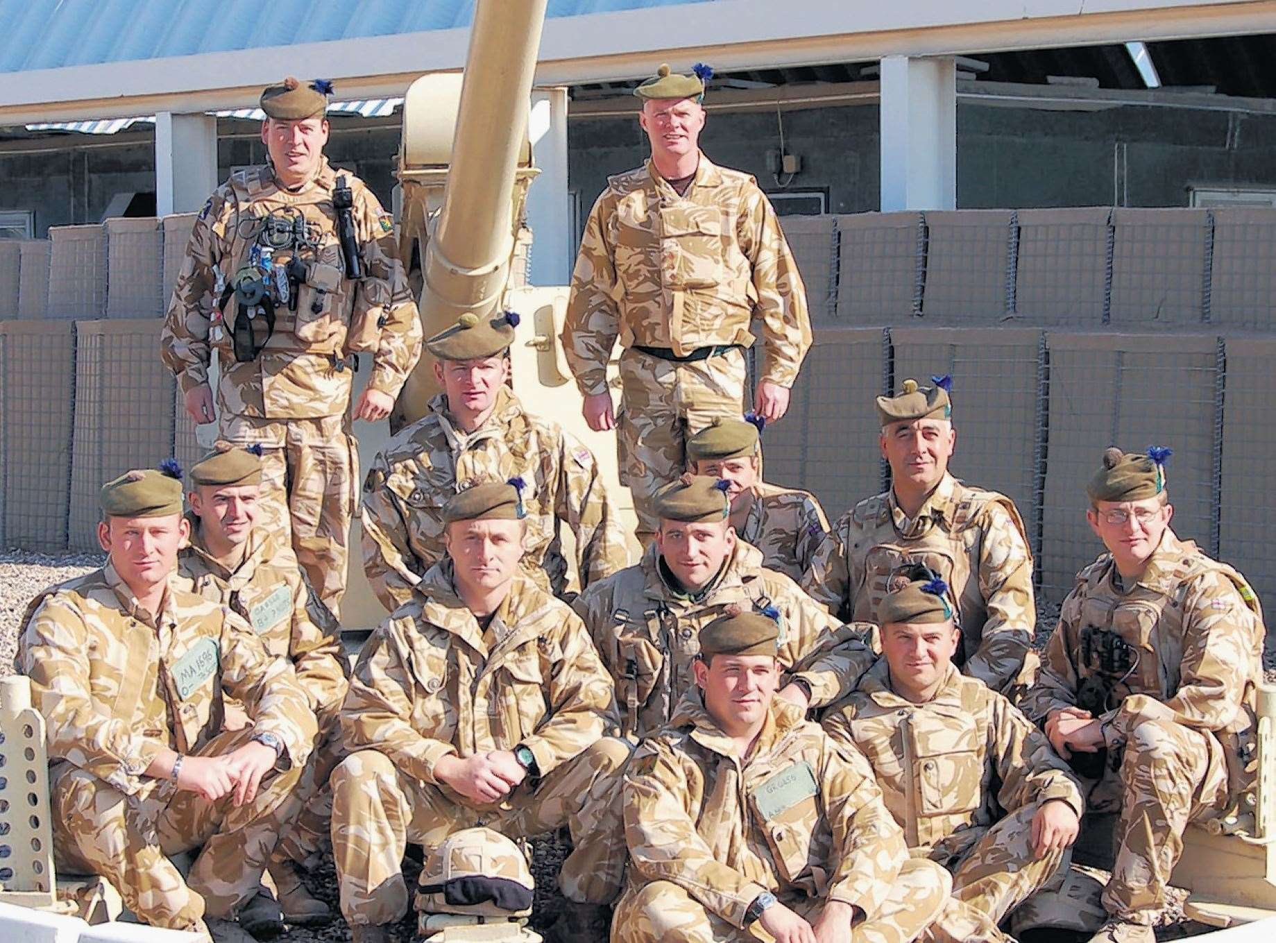 In 2006, a dozen Caithness reservists spending Christmas on peacekeeping duties in Iraq sent out a message of thanks for the public support since their deployment.