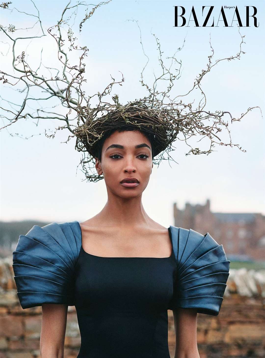 A creative shot with the Castle of Mey as a backdrop. Picture: Harper’s Bazaar UK/Richard Phibbs