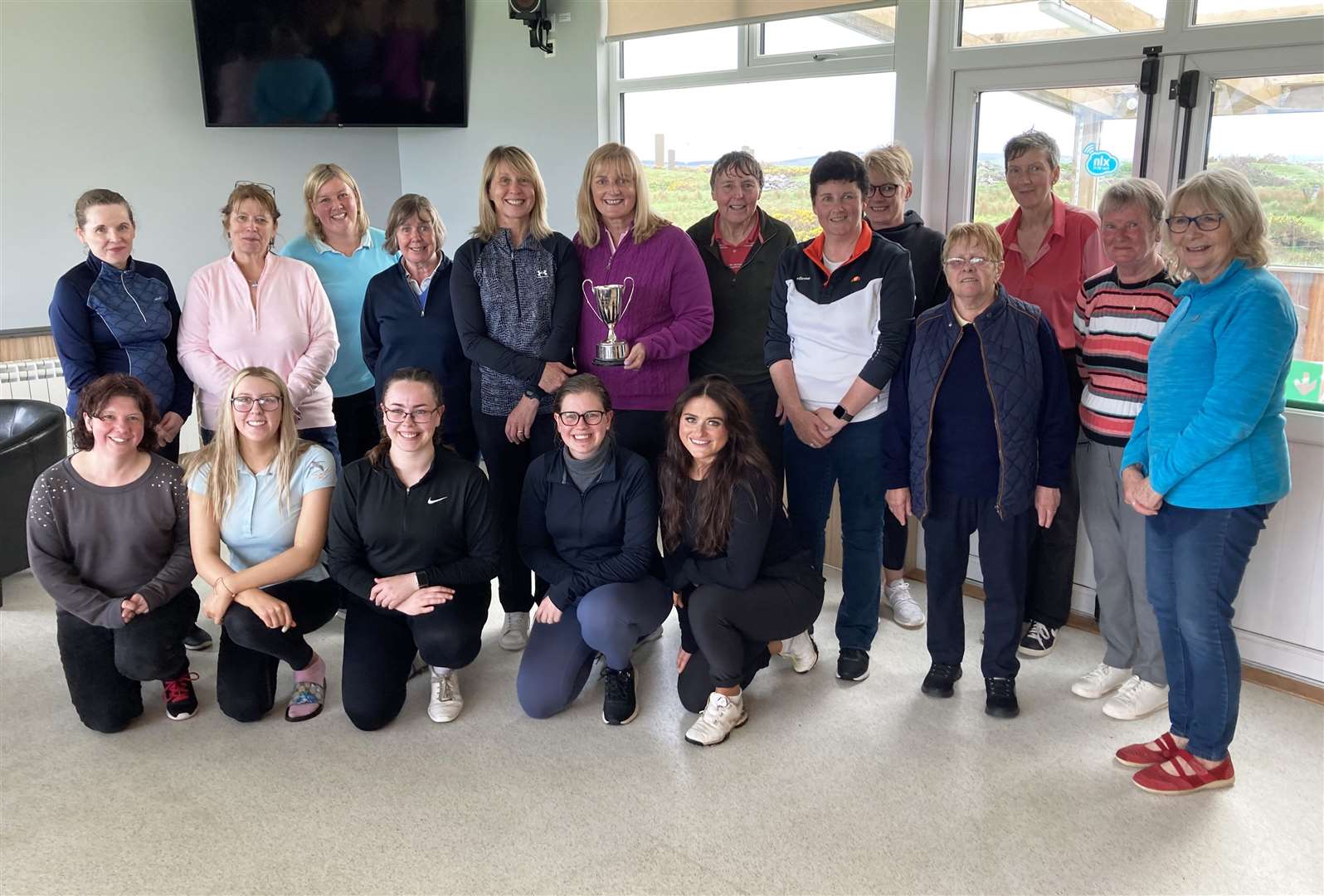 Ladies from Thurso, Reay and Wick golf clubs who took part in the Americas Cup matchplay competition at the Thurso course.
