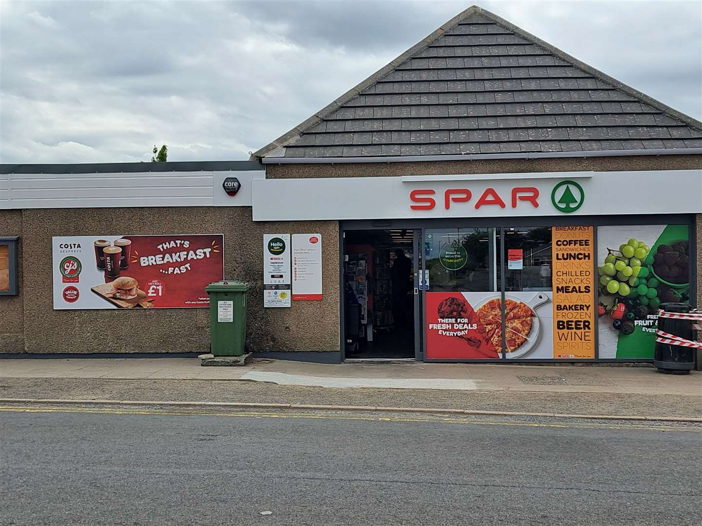 The shop in Castletown re-opened as a SPAR on Wednesday
