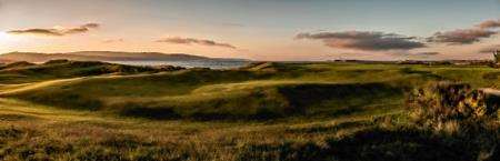 The fourth hole at Fortrose and Rosemarkie Golf Course.