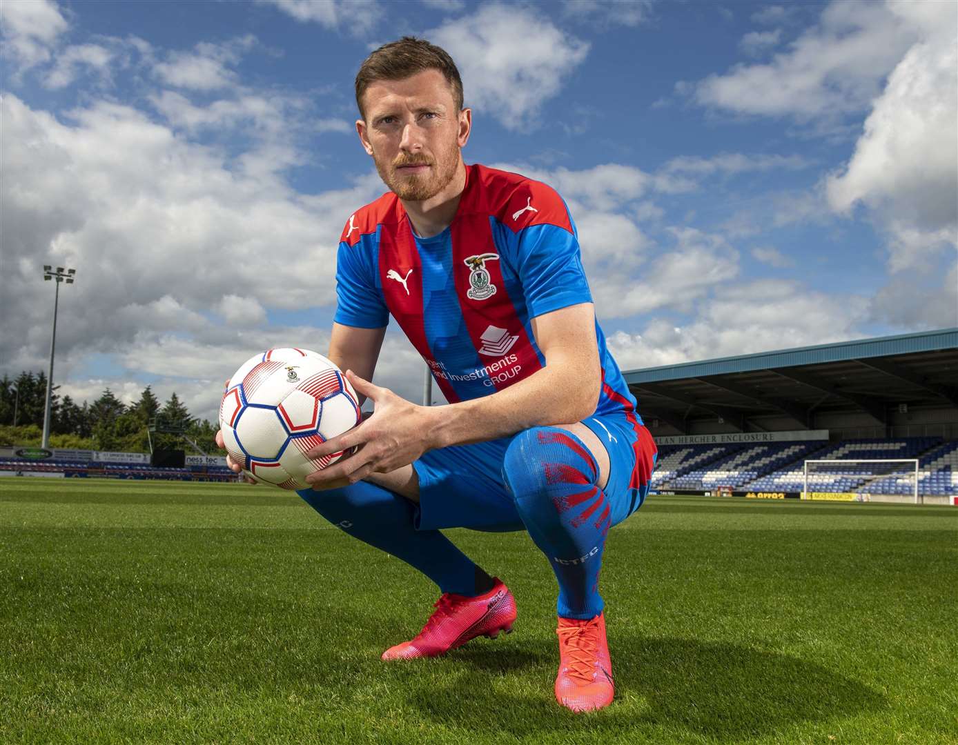 Shane Sutherland has moved back to Inverness Caledonian Thistle from Elgin City. Picture: Trevor Martin