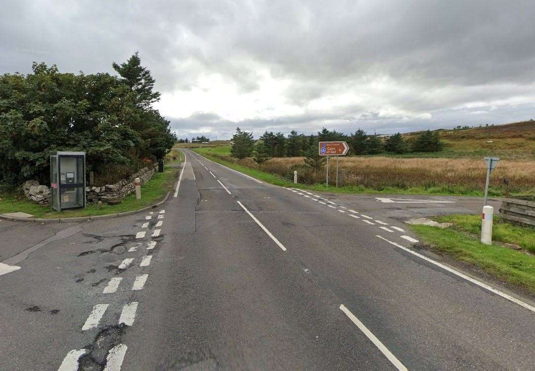 Surface improvements will be made on the A99 near Ulbster. Picture: Google