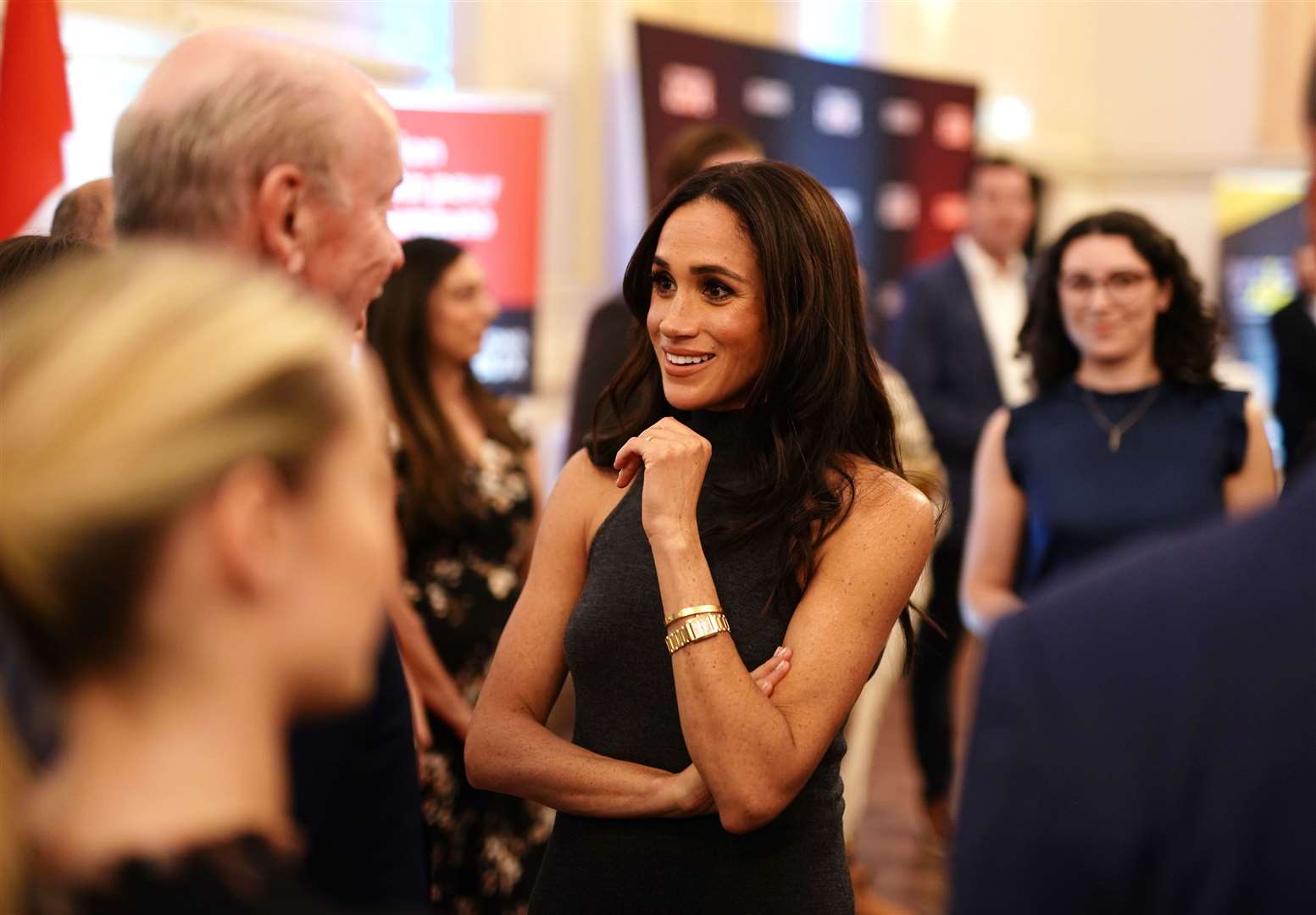 The Duchess of Sussex has previously spoken about the stigma surrounding periods (Jordan Pettitt/PA)