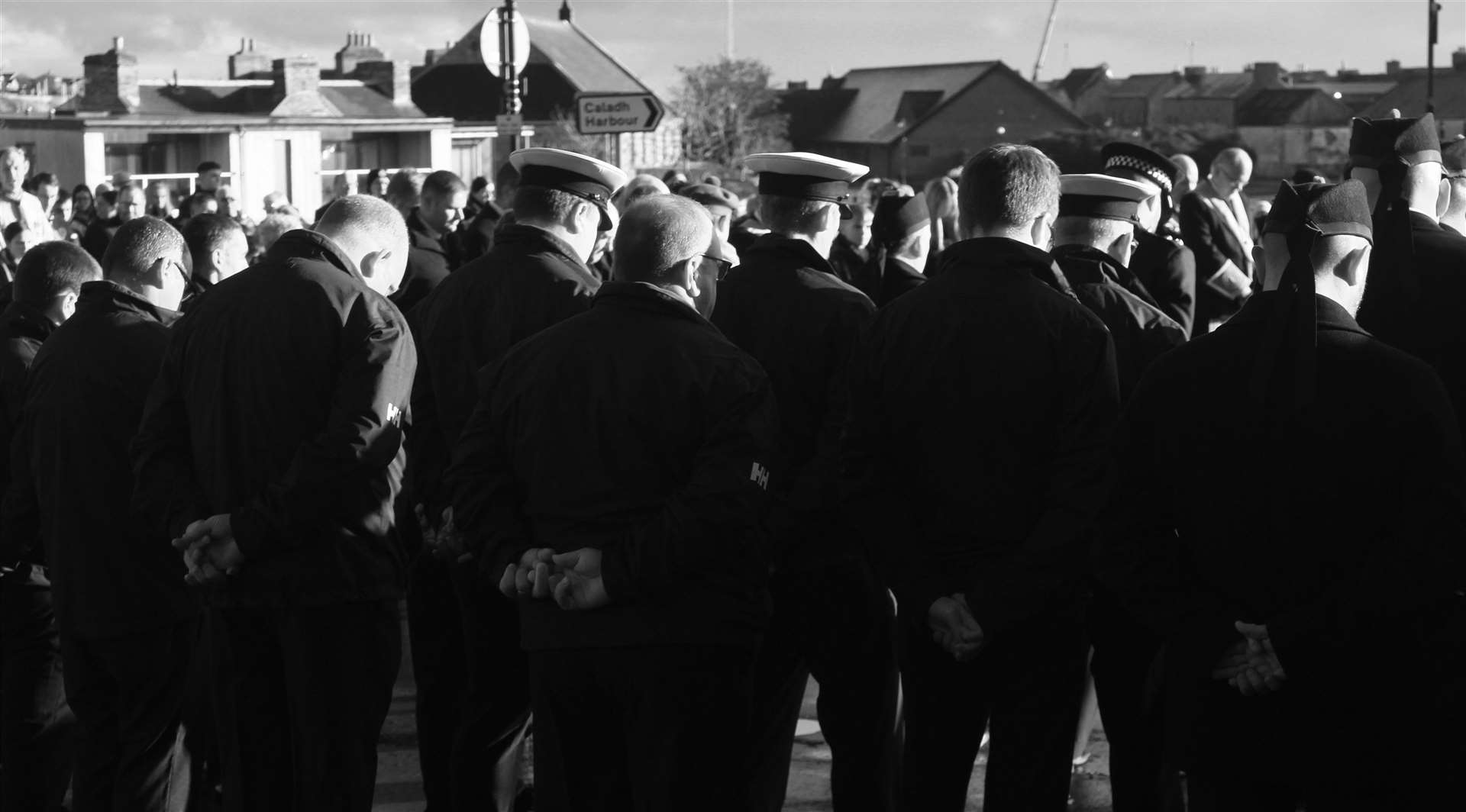 Remembrance Sunday 2023 in Wick. Picture: Alan Hendry