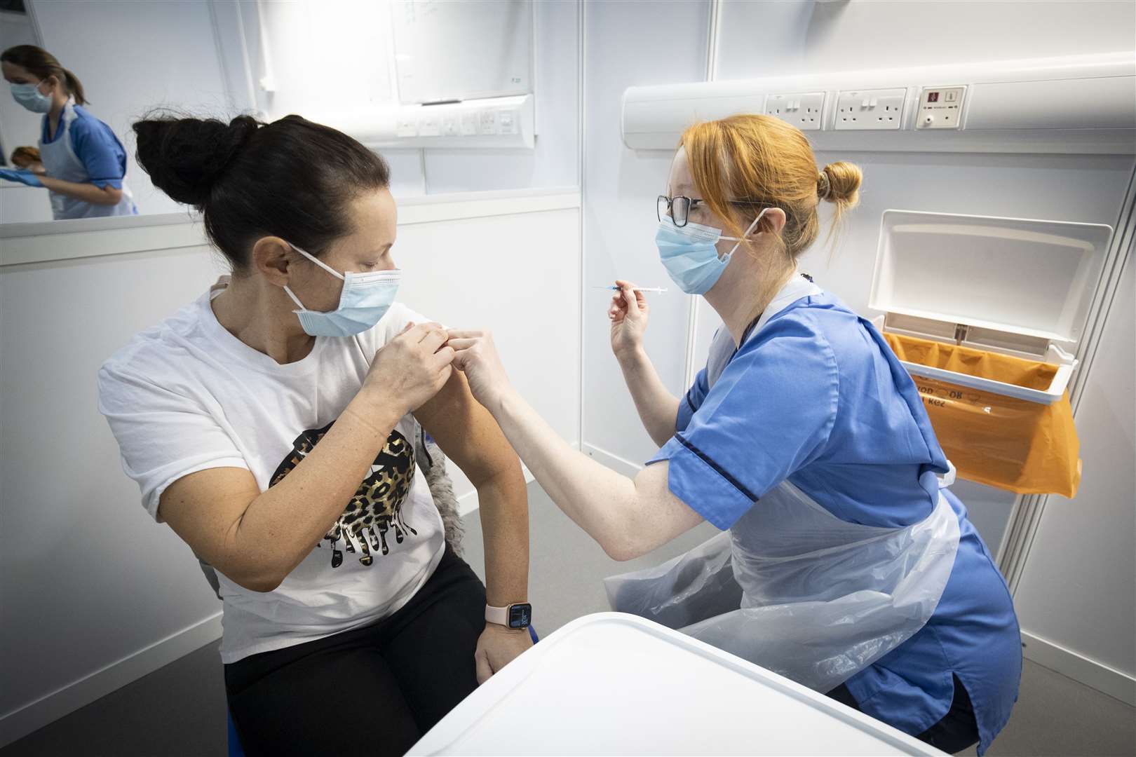 The travel rules for amber countries depend on vaccination status (Jane Barlow/PA)