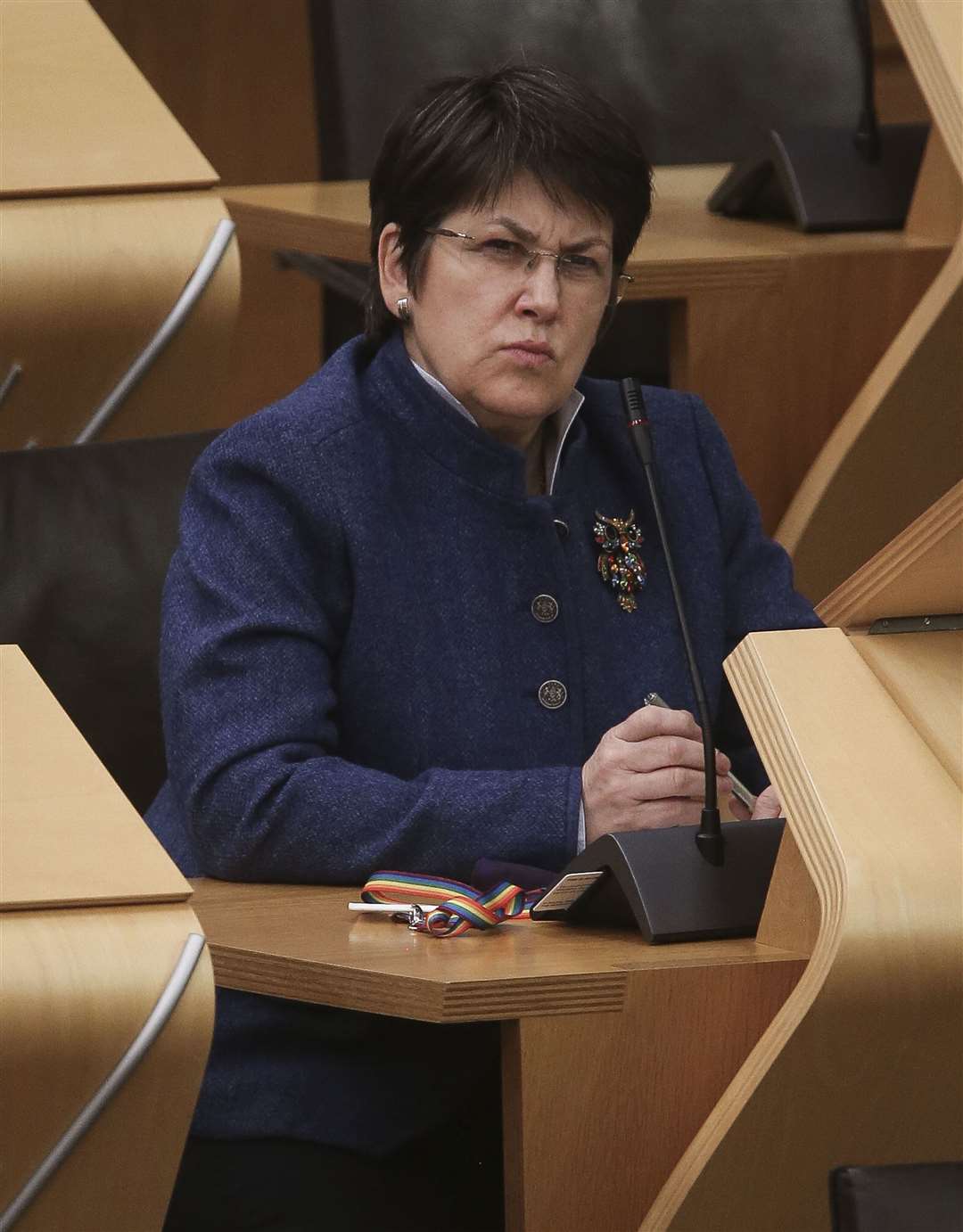 MSPs considered Tess White’s motion (Fraser Bremner)