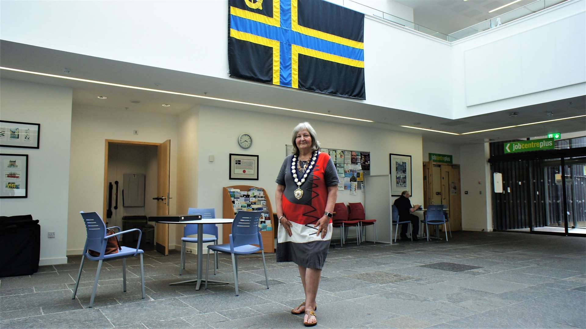 Cllr Jan Mcewan said she was humbled and surprised to be voted in as Provost of Wick. Picture: DGS