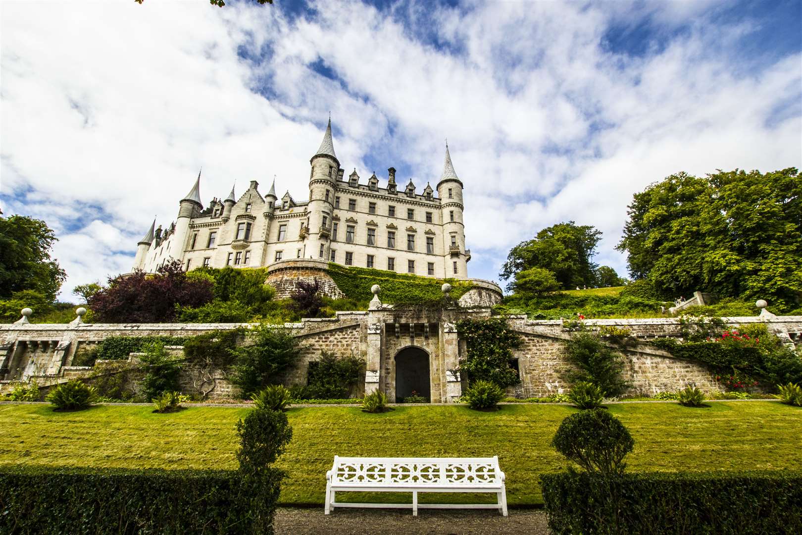 Drobin Castle is also one of the oldest continuously inhabited British homes.  Pic: Venture North