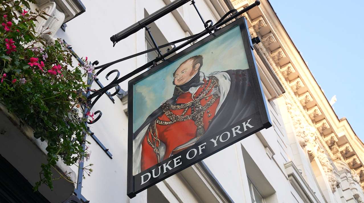 The Duke of York pub in Victoria, London (Elspeth Keep/PA)