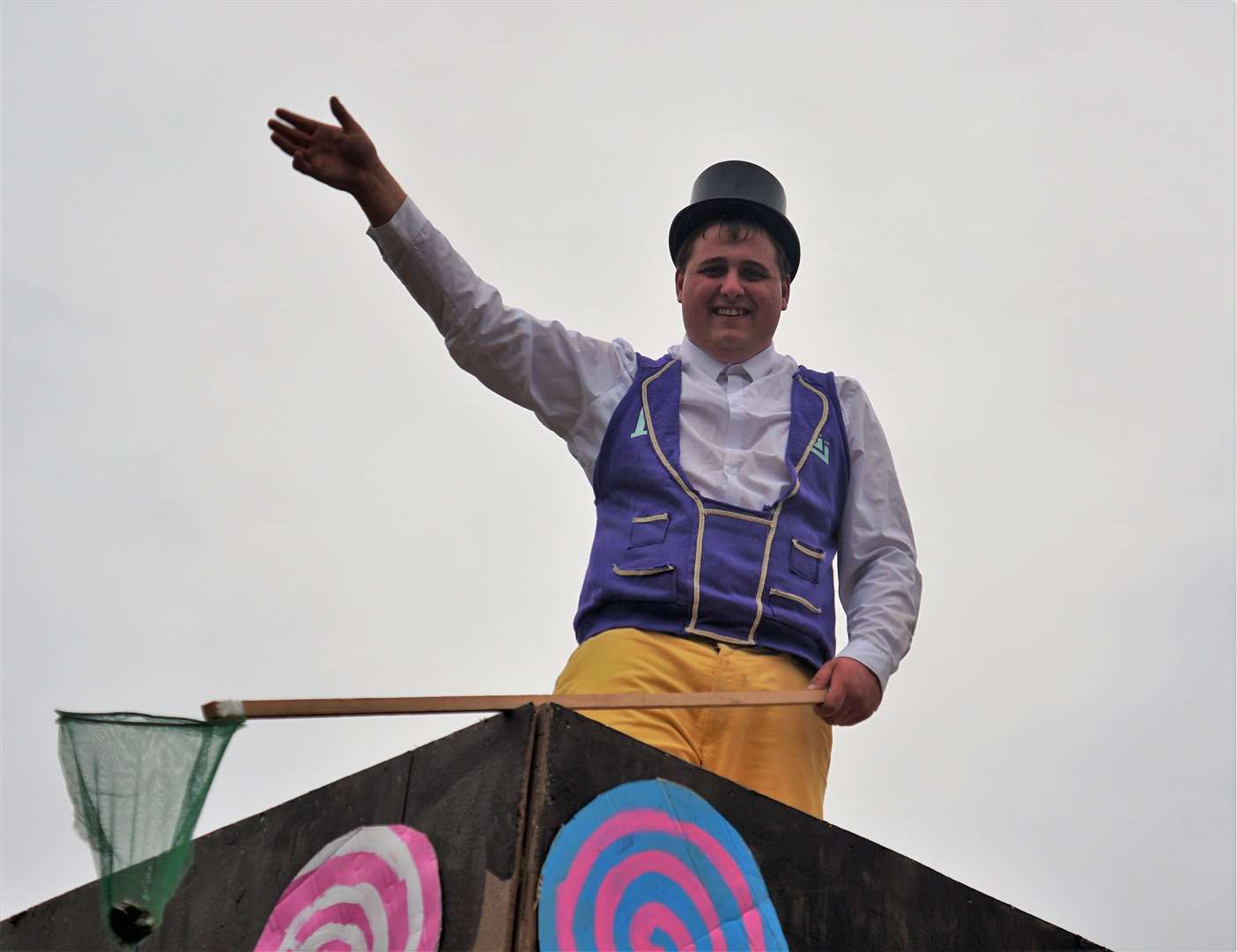 Procession of floats and fancy dress for Wick Gala Week 2022. Picture: DGS