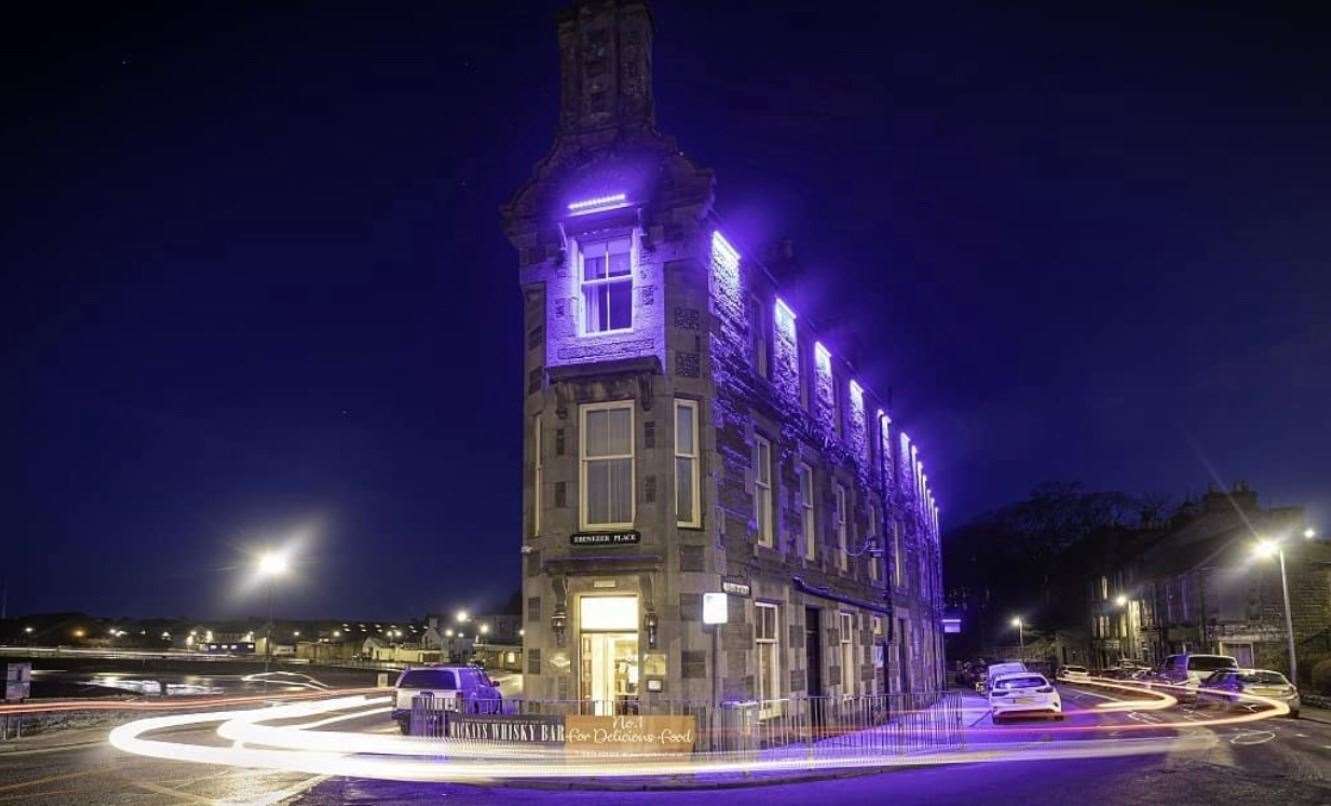 Mackays hotel is lighting up to raise awareness of the debilitating condition