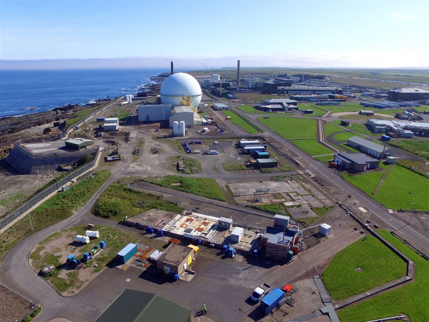Dounreay was hit by the power cut in June. Picture: DSRL/NDA