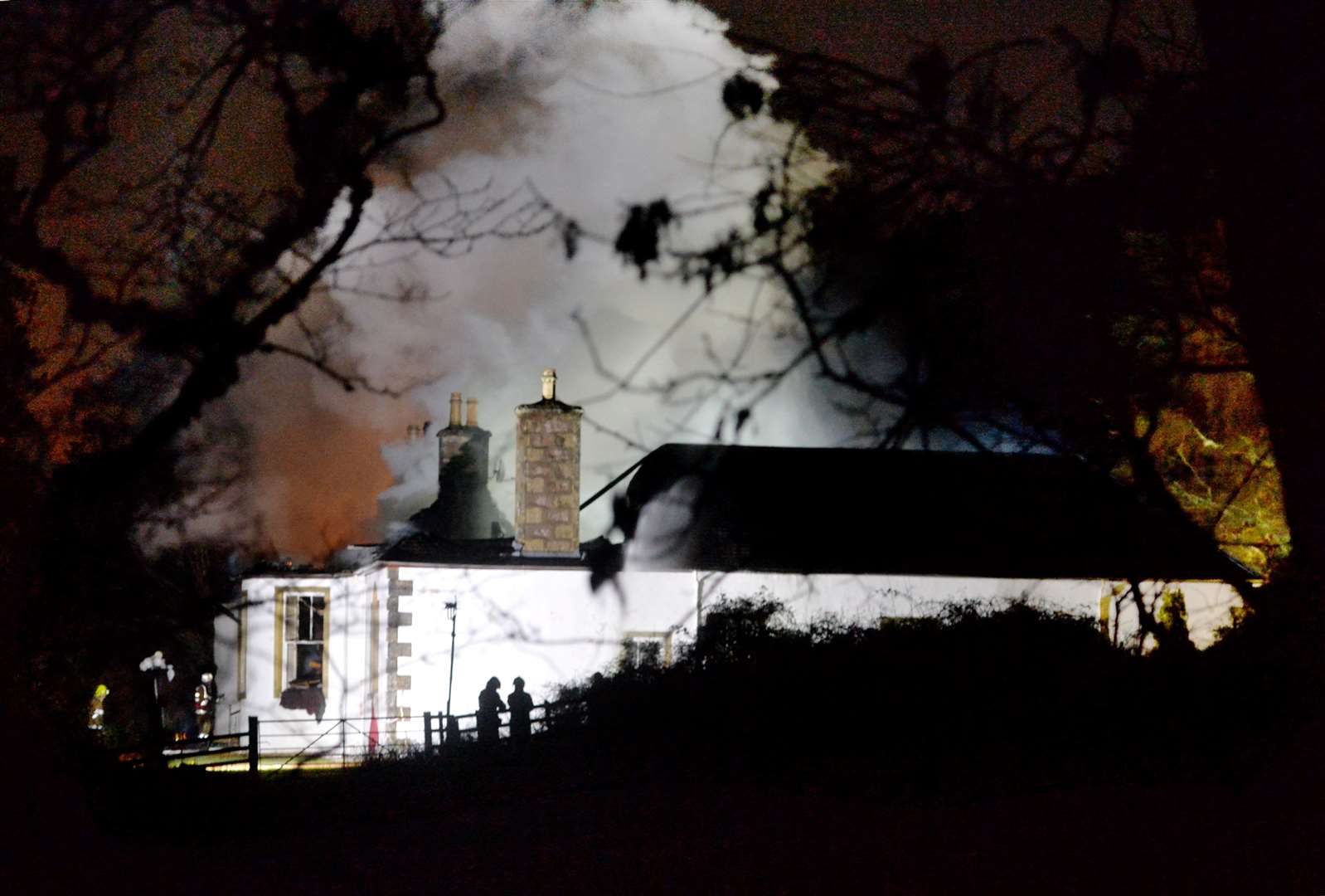 Boleskine House has suffered from two fires, in 2015 and 2019, and is now being restored. Picture: Gair Fraser.